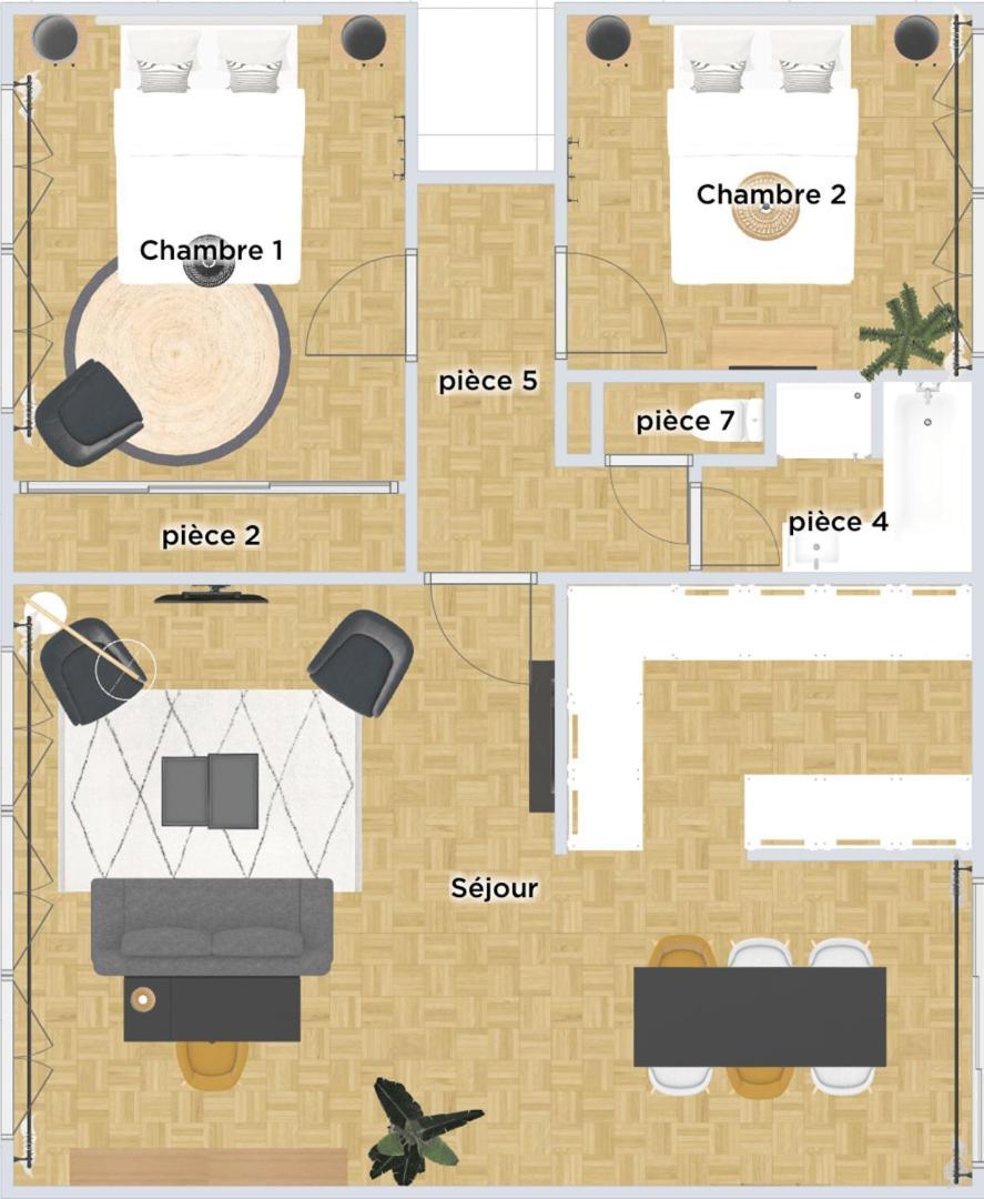 ליל Functional 2 Bedroom Apartment מראה חיצוני תמונה